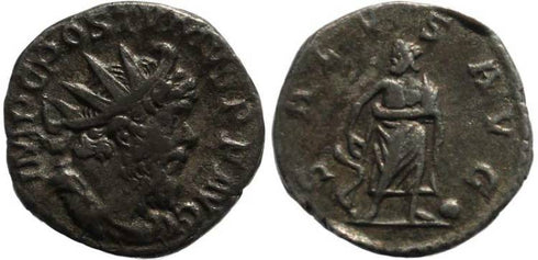 Postumus silver antoninianus - SALVS AVG